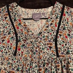VanessaVirginia Anthropologie Floral Babydoll